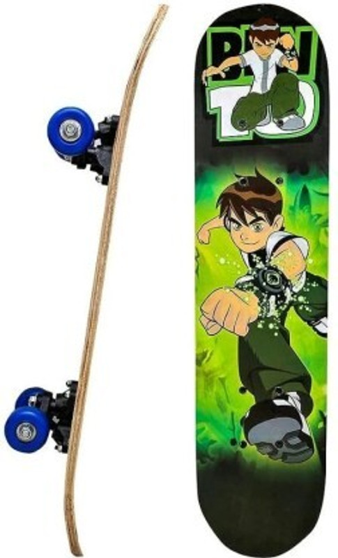 poshak BV 6 inch x 23 inch Skateboard(Green, Pack of 1)