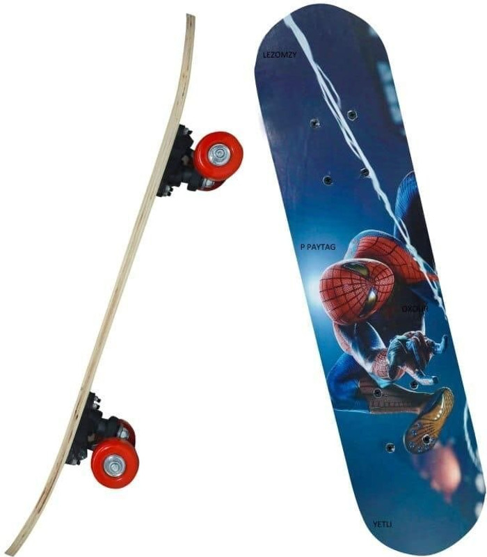 Hanumant Creation Portable Handheld Lightweight Skateboard 12 cm x 10 cm Skateboard(Multicolor, Pack of 1)