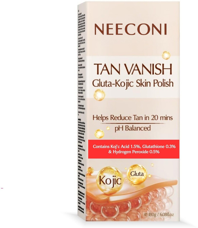 NEECONI 15. Instant Glow Skin Polish for Tan Removal Treatment(180 g)