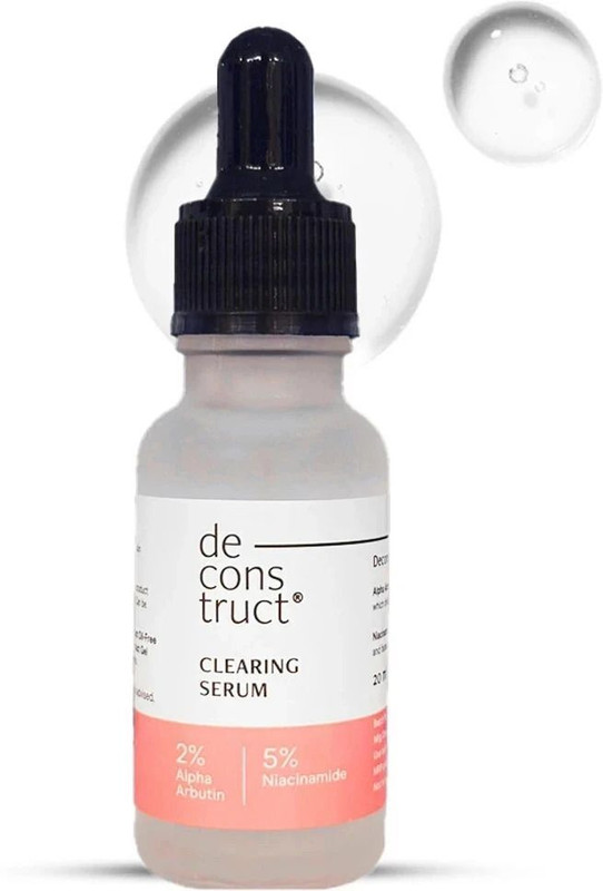 deconstruct 5% Niacinamide + 2% Alpha Arbutin Clearing Serum | 4-in-1 | Clinically Tested(10 ml)
