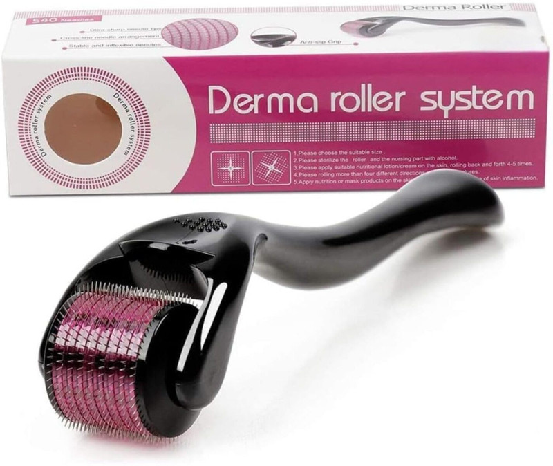 MINI Beard Activator & Hair Regrowth Micro Needling System 0.5mm Derma Roller(50 g)