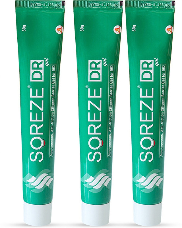 Soreze Diaper Rash Gel Anti Diaper Rash Gel for Treatment and Prevention of Diaper Rashes Pack of 3(30 g)