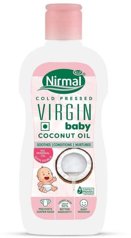 KLF Nirmal Virgin Baby Coconut Oil | Baby Massage Oil(200 g)