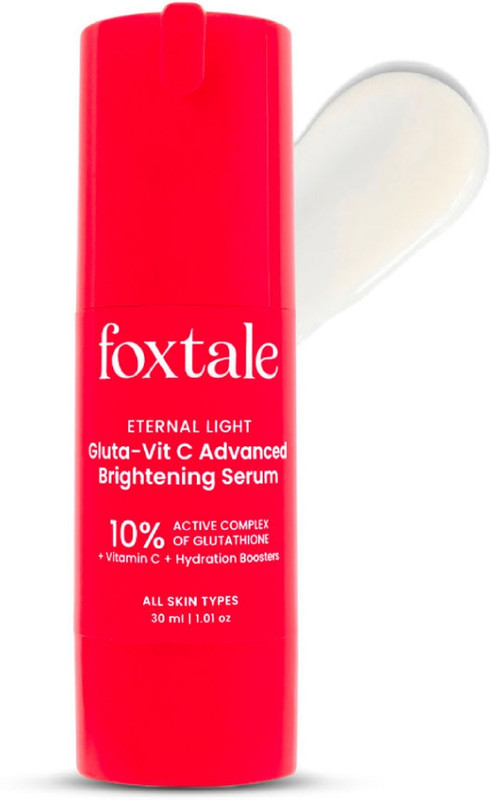 Foxtale Foxtale 10% Glutathione + Vitamin C Brightening Face Serum| Sensitive Skin Safe(30 ml)