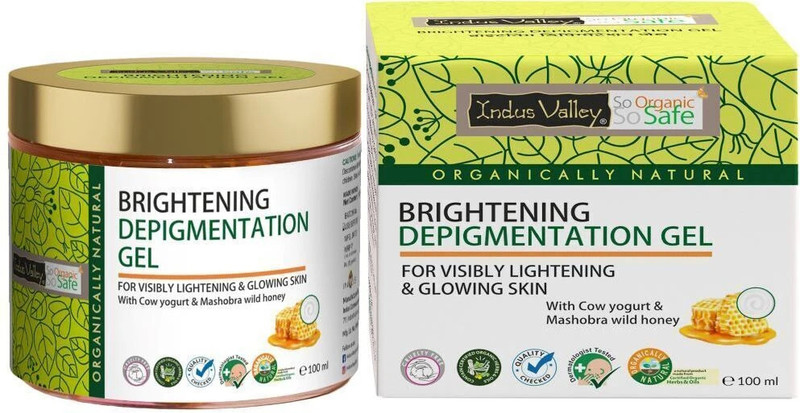 Indus Valley Brightening Depigmentation Gel For Visibly Lightening & Glowing Skin(100 ml)