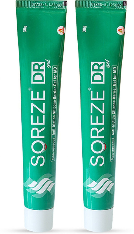 Soreze Diaper Rash Gel Effective for Babies Kids and Adults Nappy Rashfree Dermatologically Tested – Pack of 2(30 g)