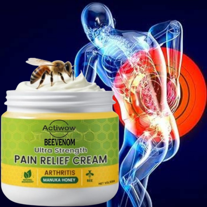 ACTIWOW Bee Venom Joint & Bone Pain Reliefs Therapy Cream Pack Of 1 Cream Cream(50 g)