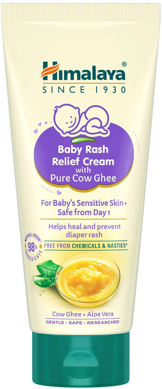 HIMALAYA Baby Rash Relief Cream With Pure Cow Ghee 50g(50 g)