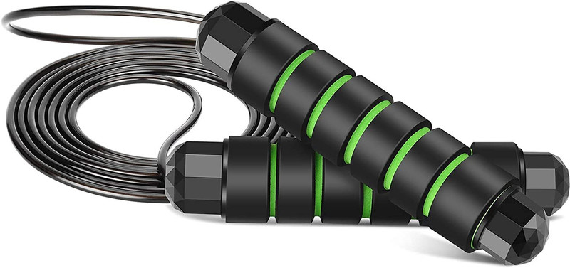 TRIMMO Tangle Free Jumping Rope Adjustable for Men & Women Ball Bearing Skipping Rope(Length: 280 cm)