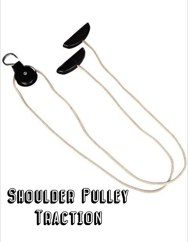 MAHIKA Healthcare Shoulder Pulley Traction Kit - Shoulder and Hand Traction Double Dutch Skipping Rope(Length: 186 cm)