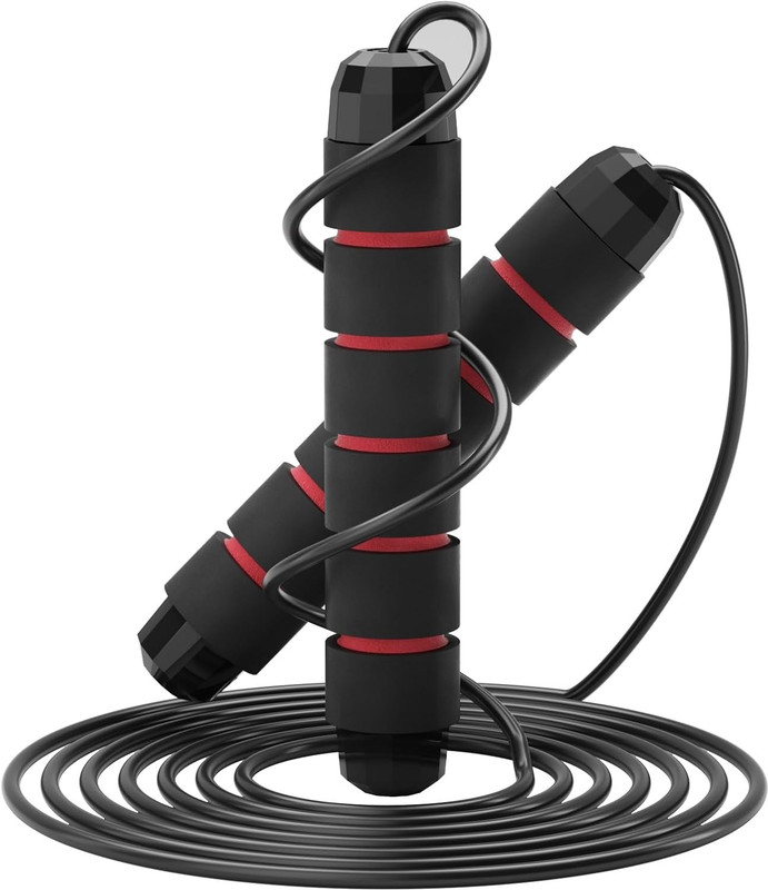Fitnesstricks Tangle-Free Rapid Speed Skipping Rope Ball Bearing Adjustable Exercise Jump Rope Ball Bearing Skipping Rope(Length: 270 cm)