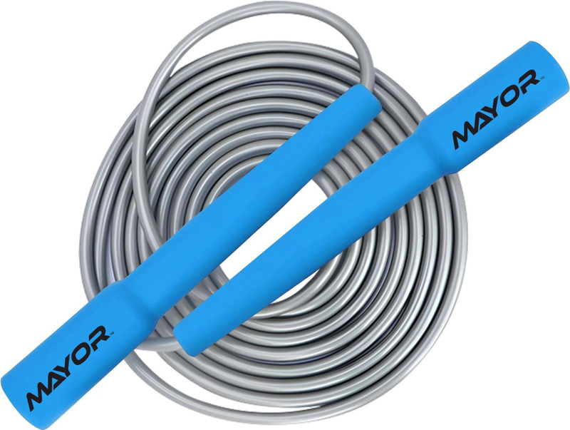 MAYOR Premium Adjustable Skipping Rope Tangle Free Jumping Rope For Men Women & Kids Freestyle Skipping Rope(Length: 285 cm)
