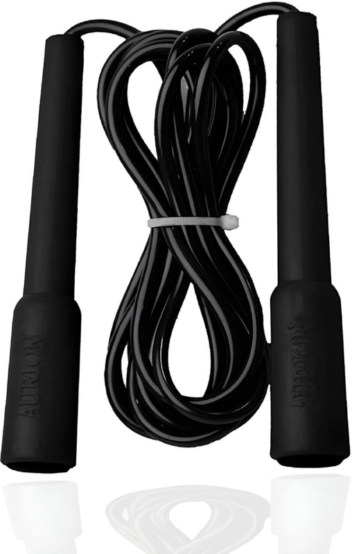 SUNSHINE GROUPS Skipping Rope for Men and Women Jumping Rope With Adjustable Height Speed Skipping Rope(Black, Length: 260 cm)