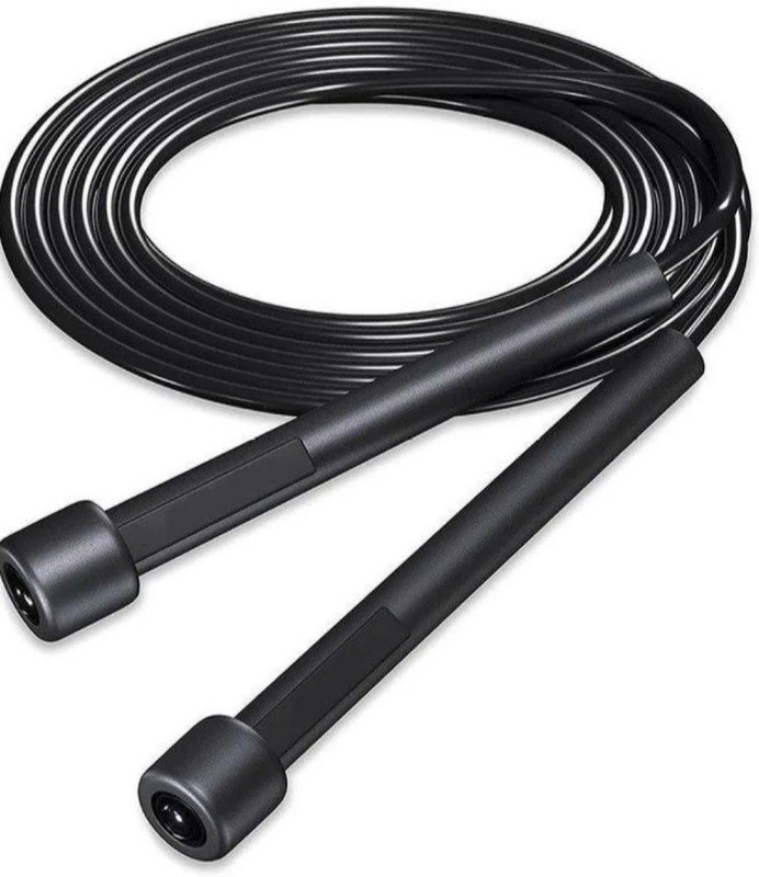 ANTINA Skipping Rope for Men, Women, Adult - Best in Fitness, Workout (Black) Freestyle Skipping Rope(Black, Length: 108 cm)