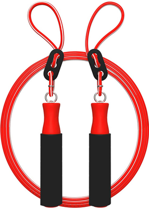AJRO DEAL Fitness Jumping Skipping Rope Ball Bearing Skipping Rope Ball Bearing Skipping Rope(Length: 270 cm)