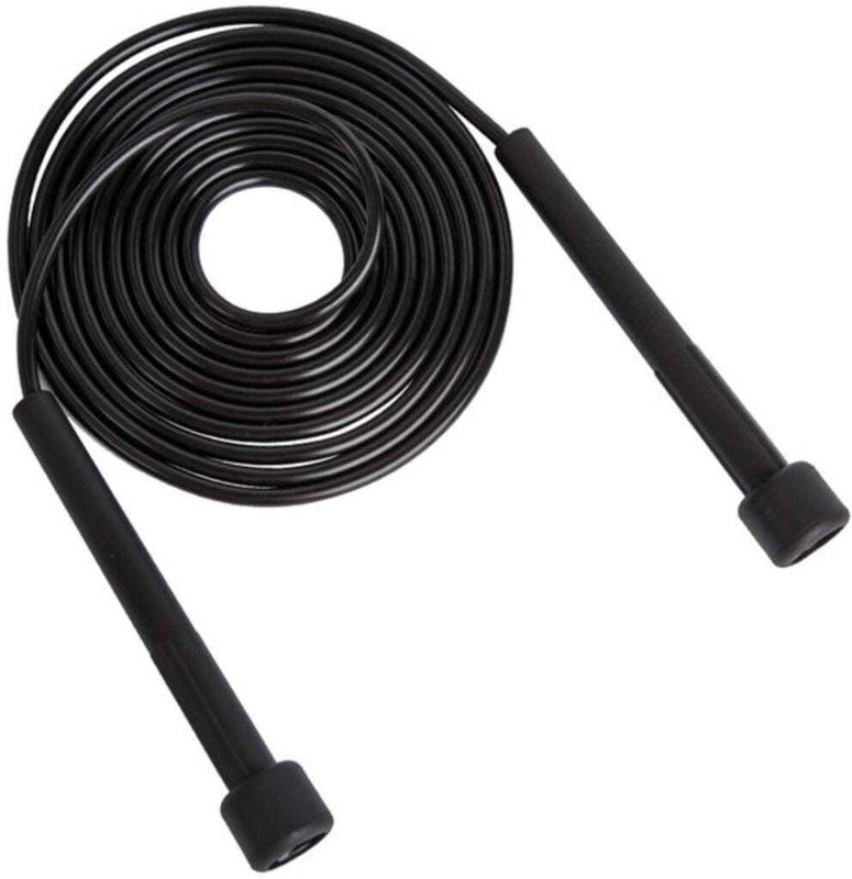 yogi Skipping Rope For Men, Women & Kids | Skip Rope For Fitness & Outdoor Sports - Freestyle Skipping Rope(Black, Length: 287 cm)