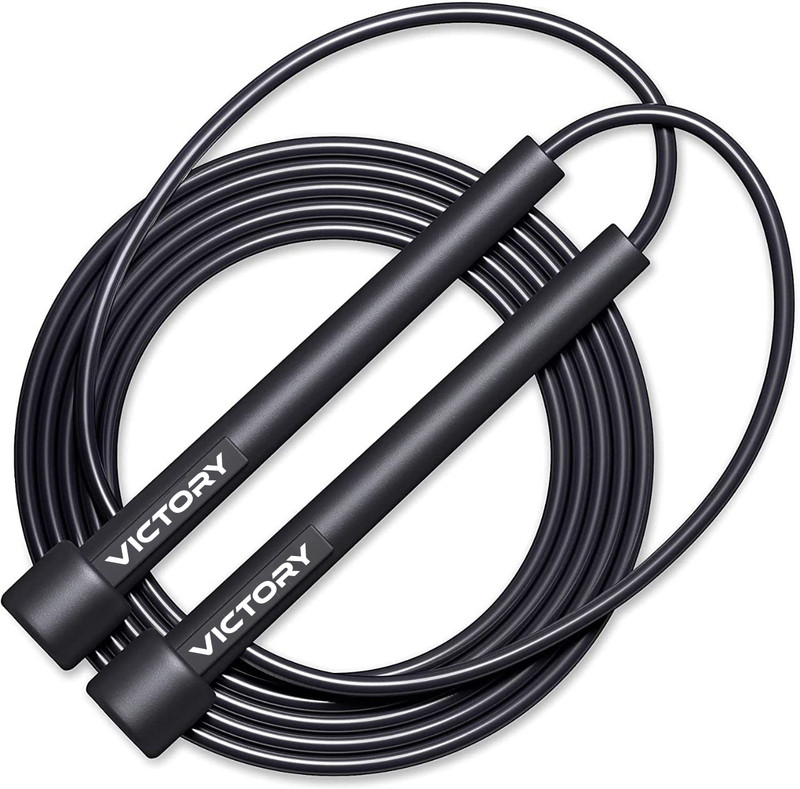 VICTORY Professional Adjustable Skipping Rope Jumping Rope With Comfortable Handles Freestyle Skipping Rope(Length: 300 cm)