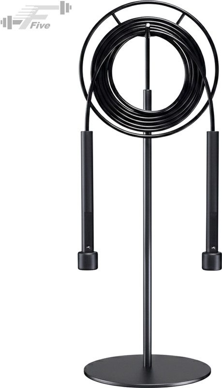 FFive Lifelong Skipping Rope for Men, Women & Children Jumping Rope Freestyle Skipping Rope(Black, Length: 200 cm)