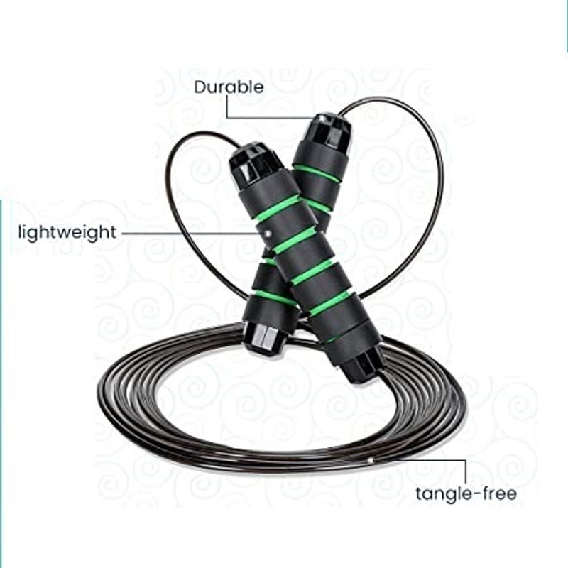 CODIVER Skipping Rope for Workout & Exercise | Speed Jump Rope Ball Bearing Skipping Rope(Length: 300 cm)