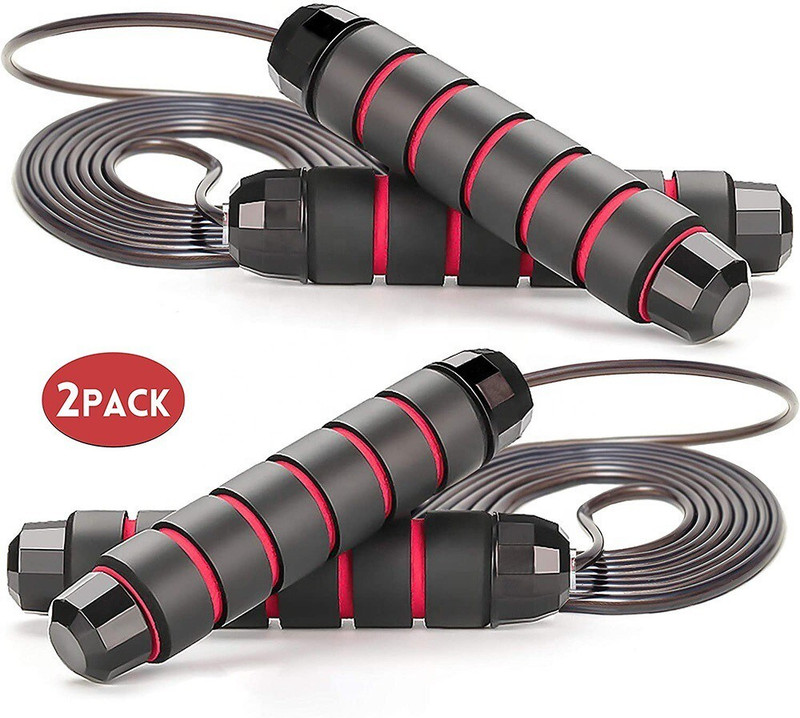 Manogyam 2PC Street Jump Freestyle Skipping Rope(Multicolor, Length: 280 cm)