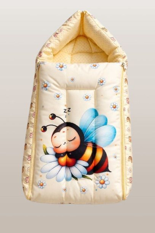 Mishti Ligth Yellow Sleeping Bag for Kids Sleeping Bag(Yellow)