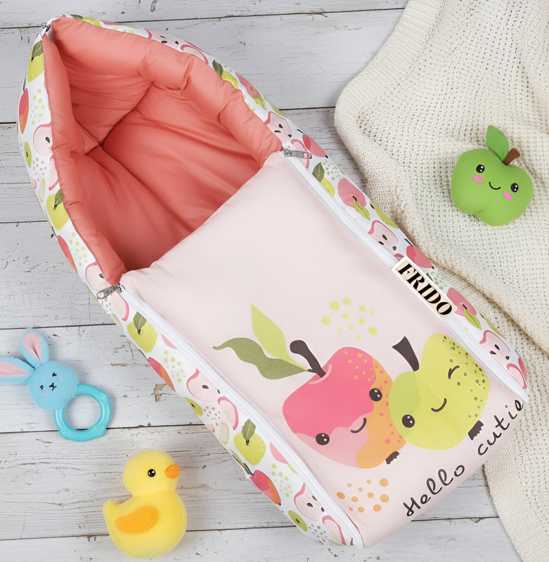 Royalty Retail And Export Baby Sleeping Bag 3in1 Cotton Comfortable For New Born Baby Carry Bag 0-12 Month Sleeping Bag(Red)