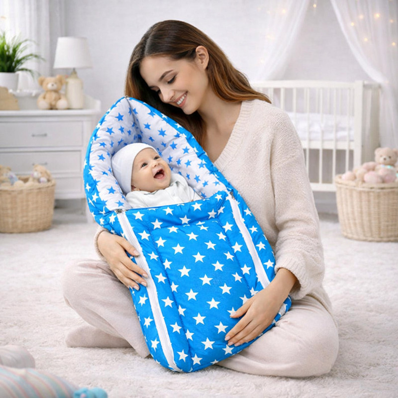 Baby Desire Blue Big Star BC Sleeping Bag