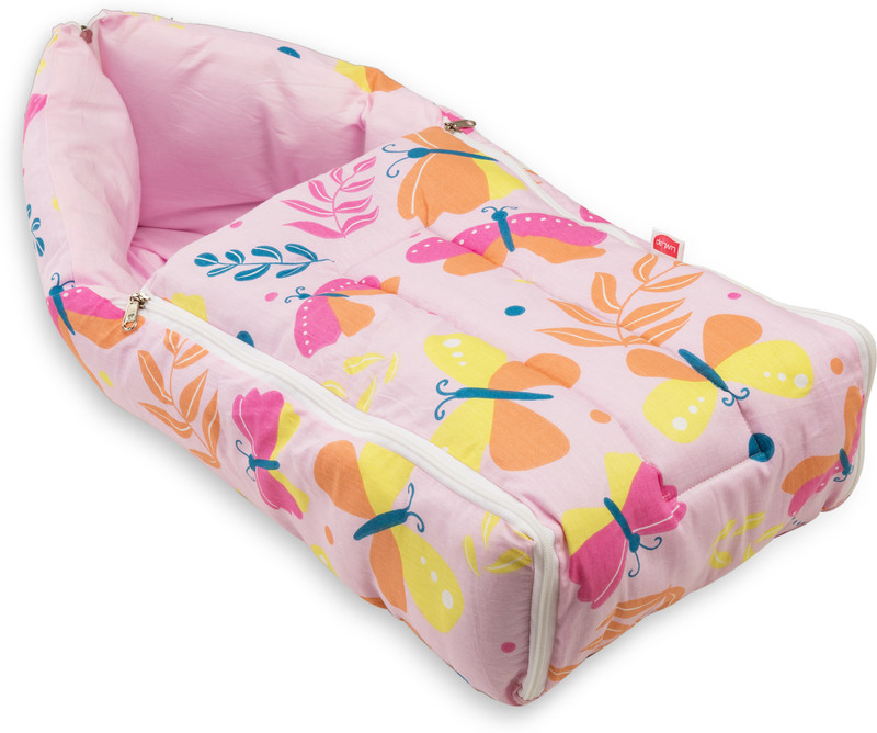 LuvLap 3 in 1 Baby Bed, Sleeping Bag & Carry Nest, Cotton Baby Bedding Sleeping Bag