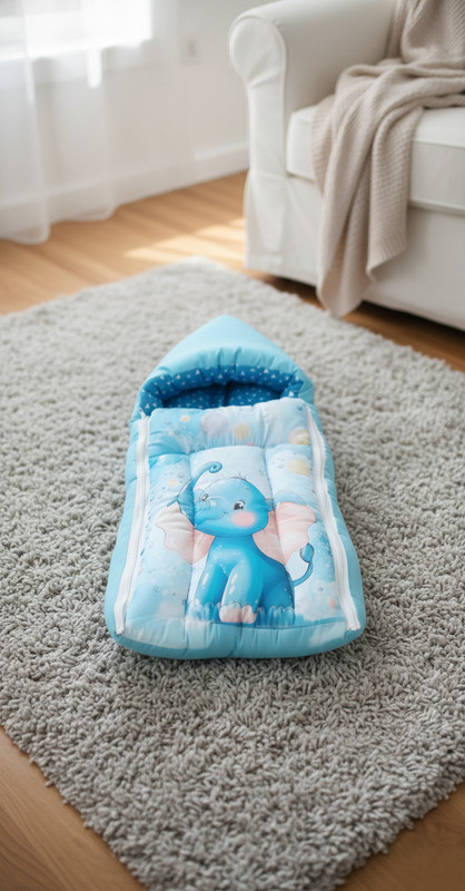 AARVICOLLECTION hathi 36 Sleeping Bag(Multicolor)