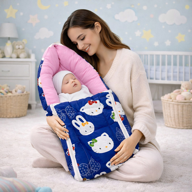 Baby Desire Blue Kitty Bc Sleeping Bag