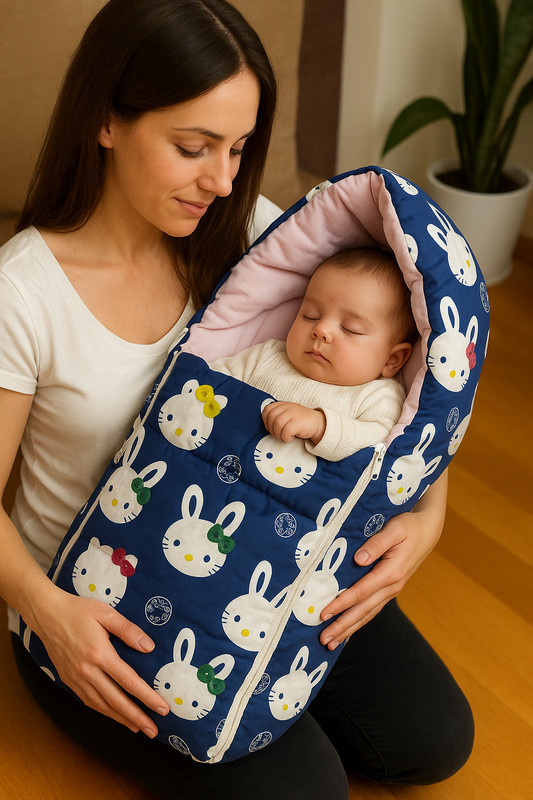 Baby Desire Baby Sleeping Bag for Newborns Soft & Cozy Infant Carry Nest Sleeping Bag