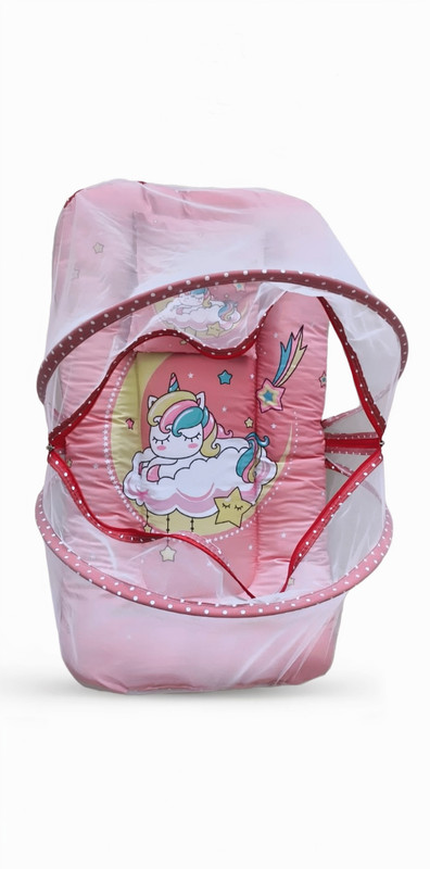 Mishti Unicorn Dream Baby Nest with Net Sleeping Bag(Multicolor)