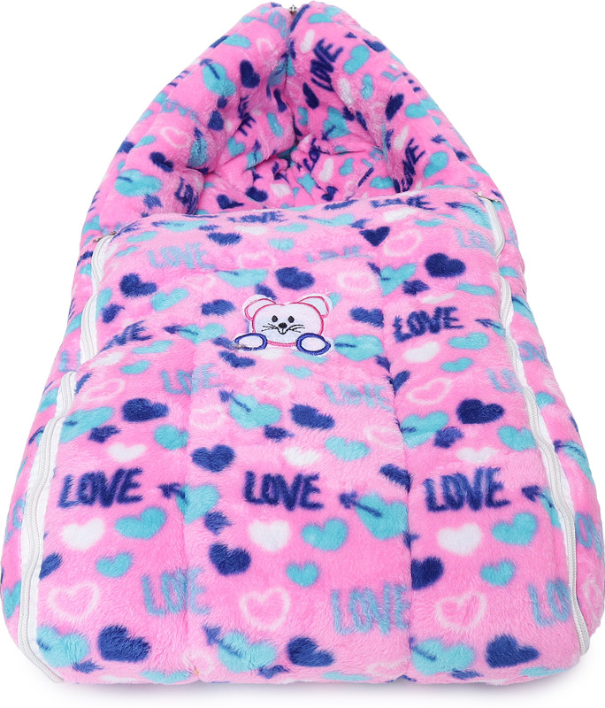 Superminis Baby Sleeping Bag Bedding Set, Foldabale Mattress and Carry Bag Sleeping Bag(Pink)