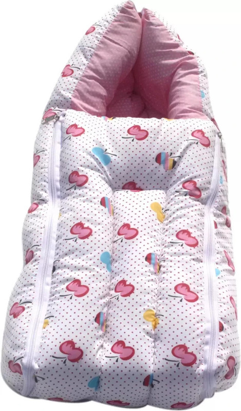 TARUSTI 3 in 1 Cotton Bed Cum Carry Bed Portable Sleeping Bag Sleeping Bag Sleeping Bag(Multicolor)