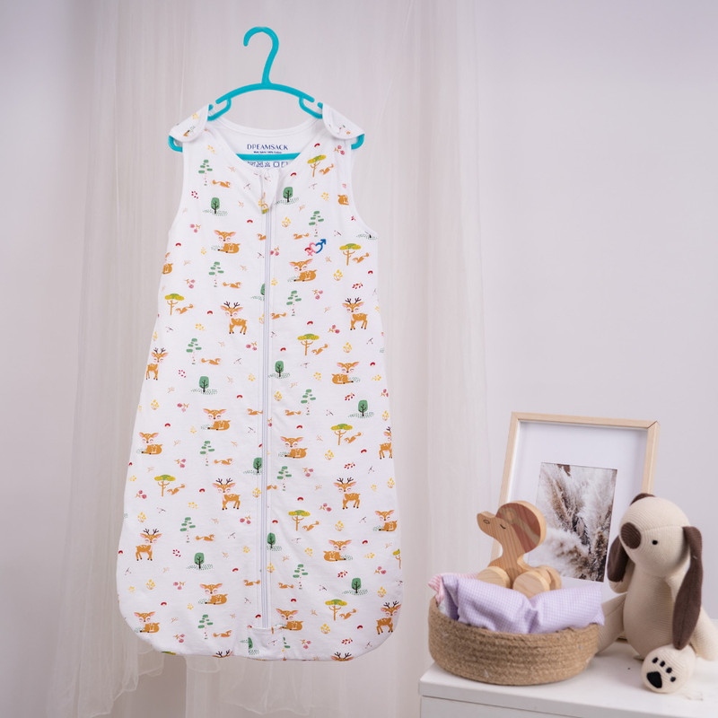 haus & kinder Dreamsack Sleeping Bag for your baby to sleep in comfort, Woodland Animal Sleeping Bag(Blue)