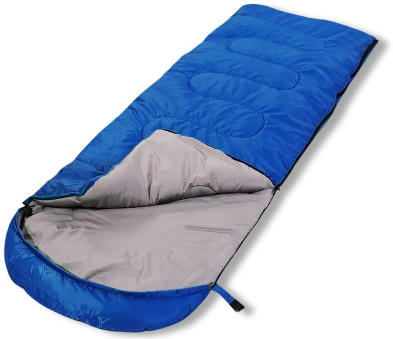 VPYXEN Polyester Waterproof Backpacking Sleeping Fluffy Bag Sleeping Bag(Multicolor)