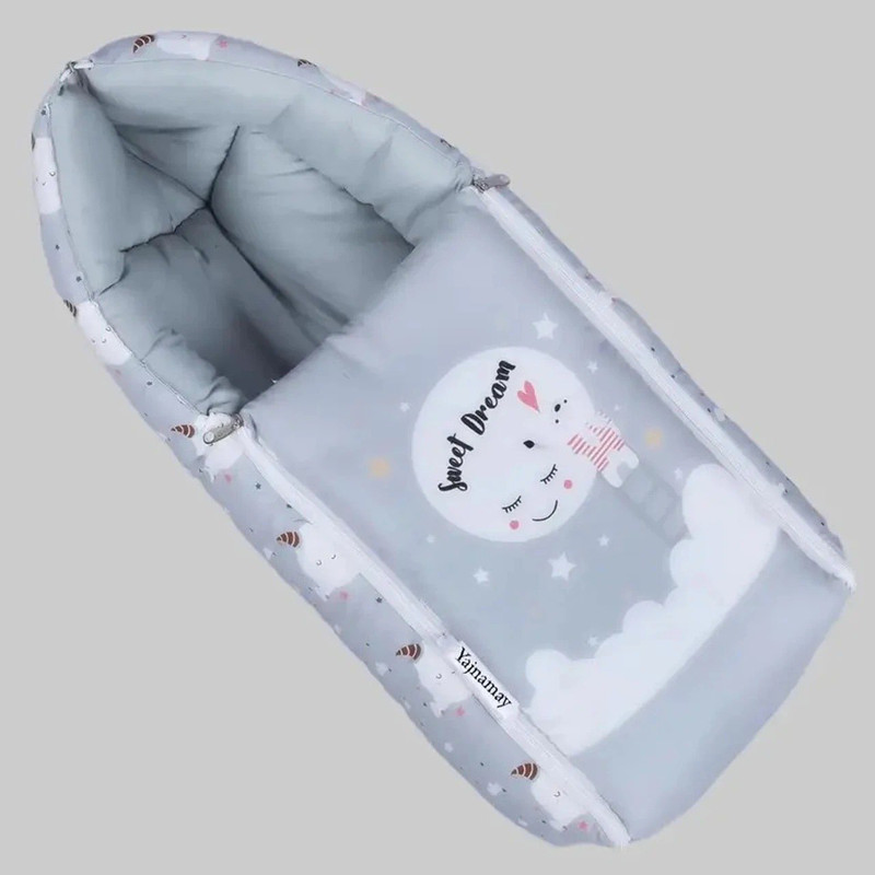 Vanray Fashion Baby Sleeping Bag (0 to 7 Month Sleeping Bag Sleeping Bag(Grey)