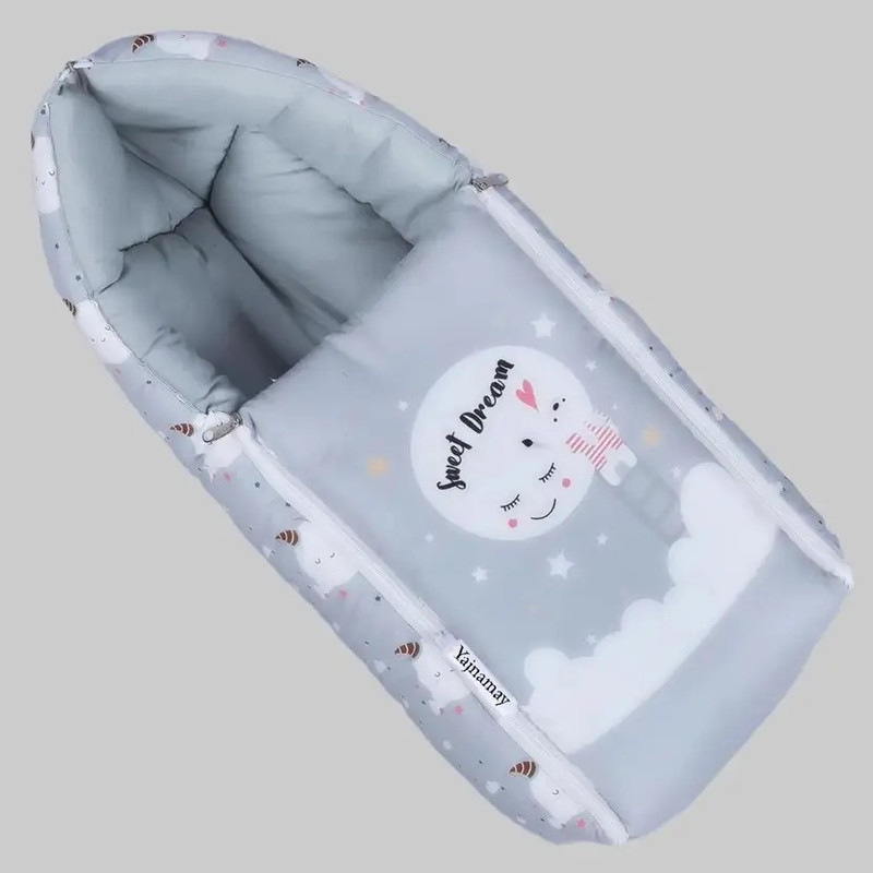PIPRESHWAR Baby Sleeping Bag 3in1 Cotton Sleeping Bag