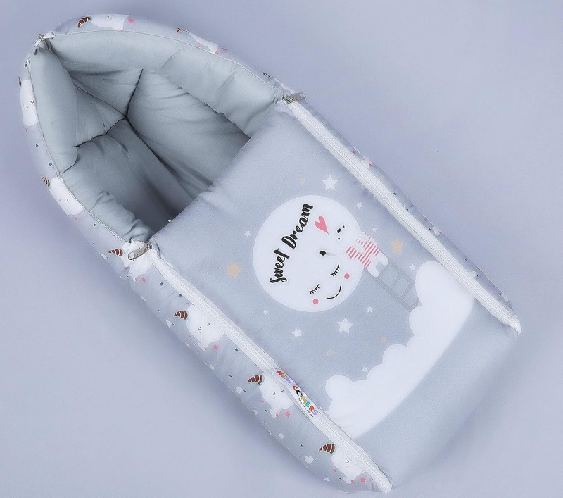 Ronqiza Sweet Dreams Baby Sleeping Bag – Soft, Cozy, and Adorable Newborn Bed Sleeping Bag(Multicolor)