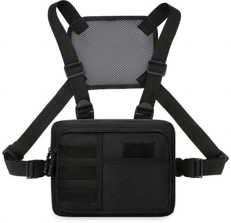ORCHIDFASHIONU Black Sling Bag Crossbody Sling Chest Bag