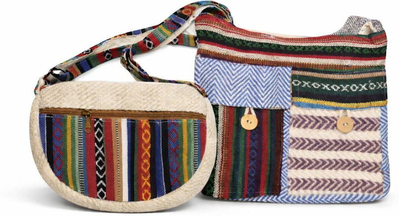 Den Multicolor Sling Bag HEMP1ON1(Pack of 2)