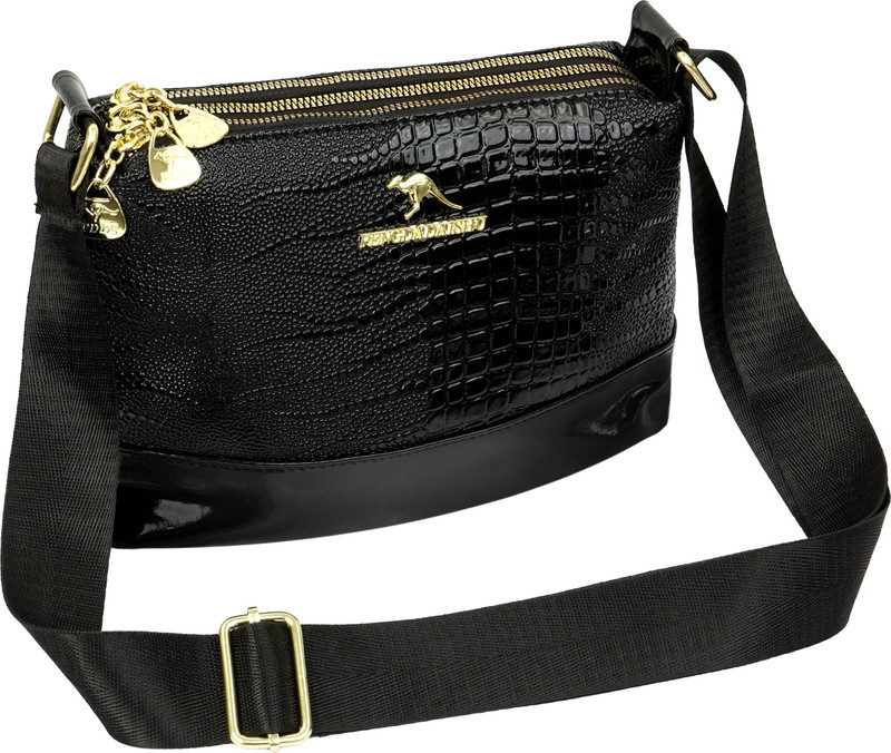 STORITE Black Sling Bag Crossbody Bag Trendy Messenger Bag for Girls