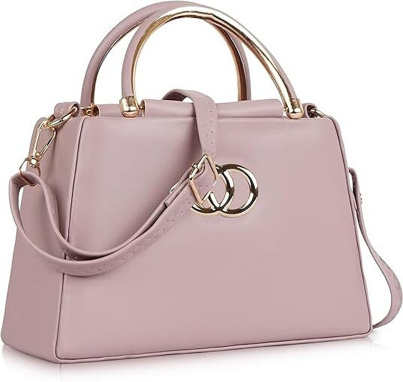 DENZY FASHION White Hand-held Bag Maroon Hand Bag