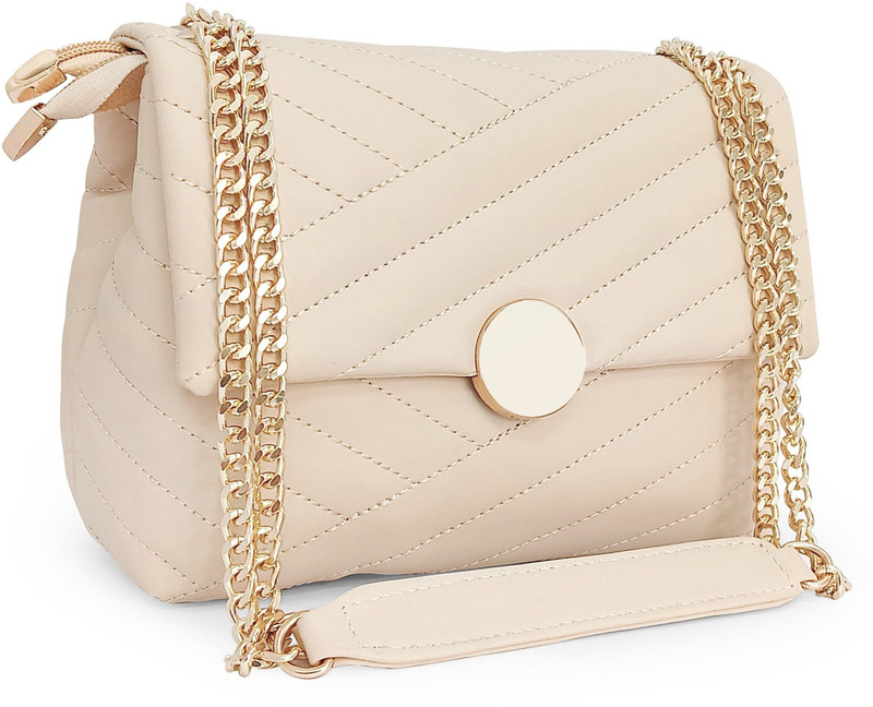 KLIFY Beige Sling Bag SLK5136-CRE