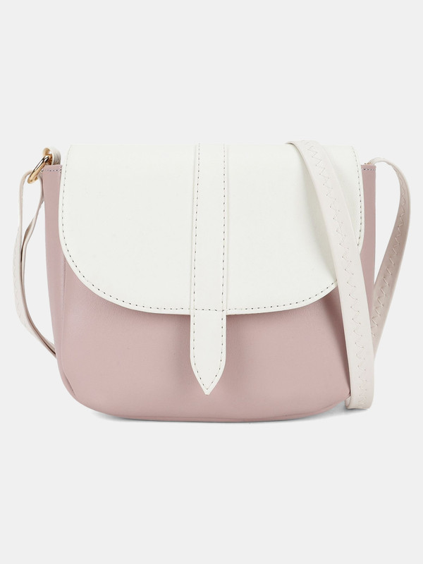 Fastrack Black Sling Bag Color Blocked