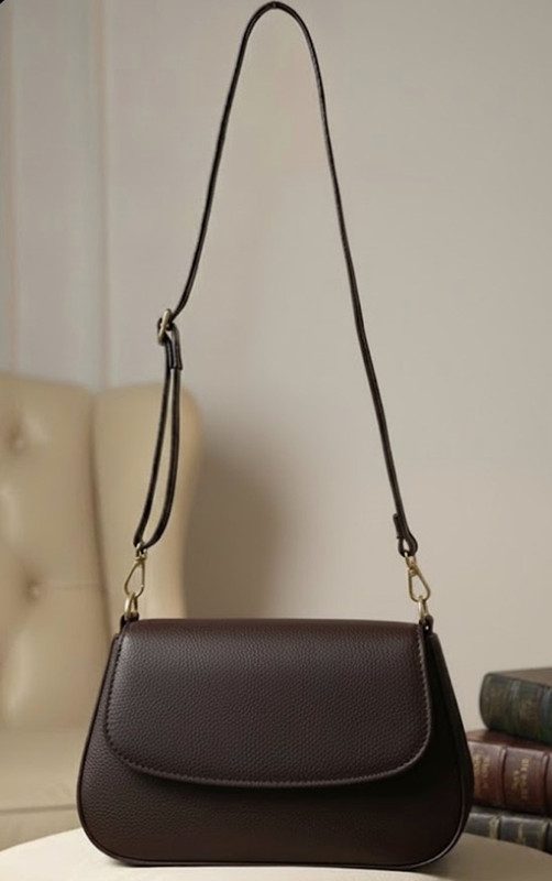 CHIC CHARMSZ Brown Sling Bag Classic Brown Sling Bag for Women