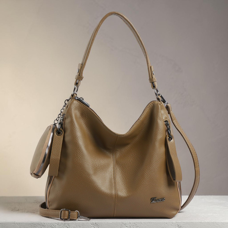 Exotic Khaki Hobo Nuvira Duo Carryall(Pack of 2)