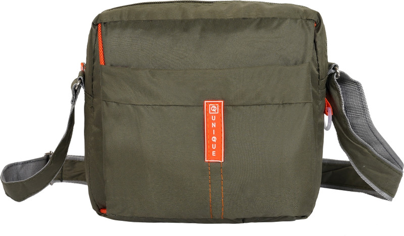 Bilal Green Messenger Bag MILITARY GREEN ARMY GREEN