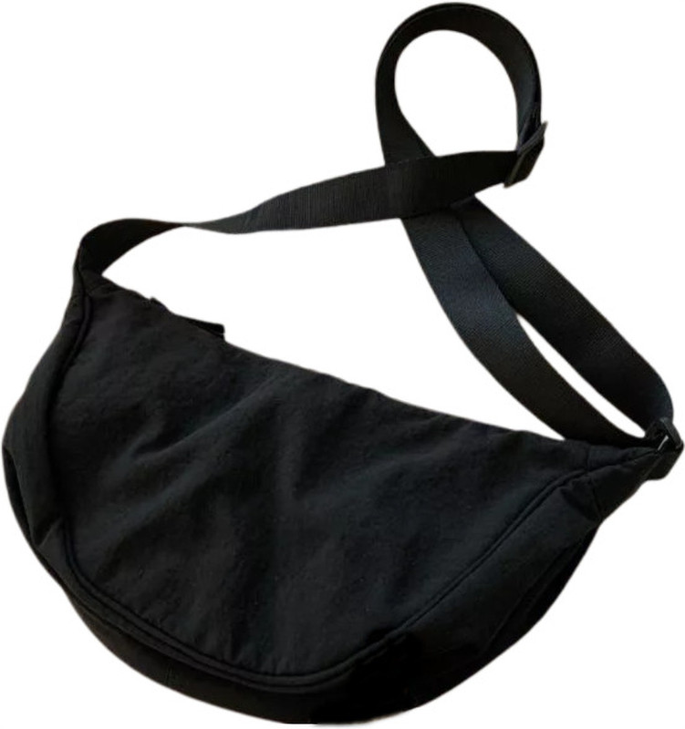 Craveforit Green Sling Bag half moon shaped sling bag for women
