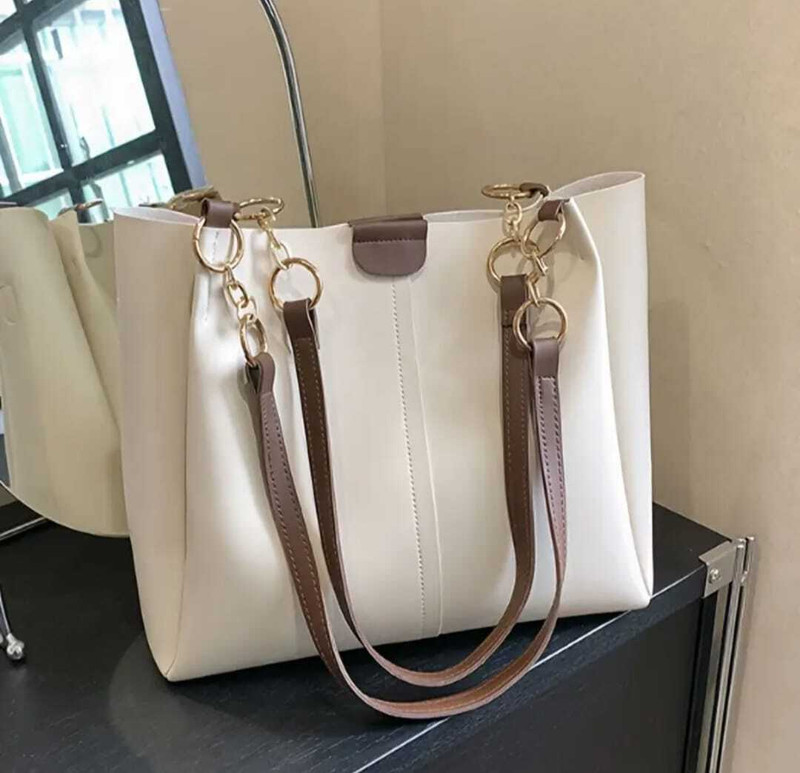 Mifra White Shoulder Bag Handbag